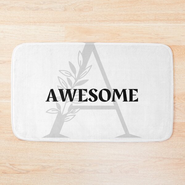 Item preview, A for Awesome designed and sold by Little Lady.