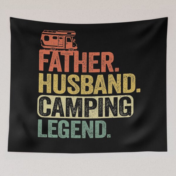 Item preview, Father Husband Camping Legend Father's Day Camper Gift designed and sold by Stronzi.