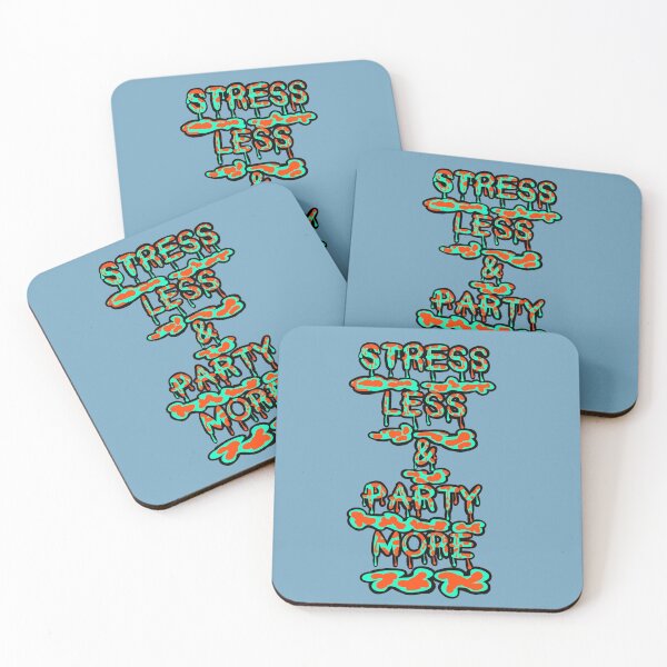 Item preview, Stress less and party more designed and sold by Nokorart.
