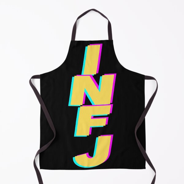 Item preview, INFJ - Typographic Glitch Design - Vertical Text 2 designed and sold by art-by-shadab.