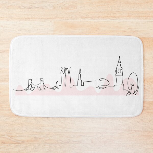 Item preview, OneLine Design London City designed and sold by OneLine24.