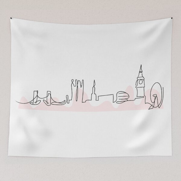 Item preview, OneLine Design London City designed and sold by OneLine24.