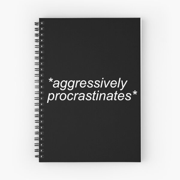 Item preview, Aggressively Procrastinates Subtitle designed and sold by Sour Soul.