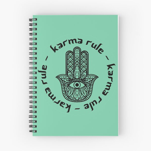 Item preview, Karma Rule - Hamsa Protection Symbol - Mint Green designed and sold by NoMatterLab.