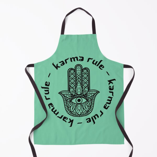 Item preview, Karma Rule - Hamsa Protection Symbol - Mint Green designed and sold by NoMatterLab.