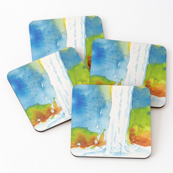 Item preview, waterfall art designed and sold by cutecrazytshirt.