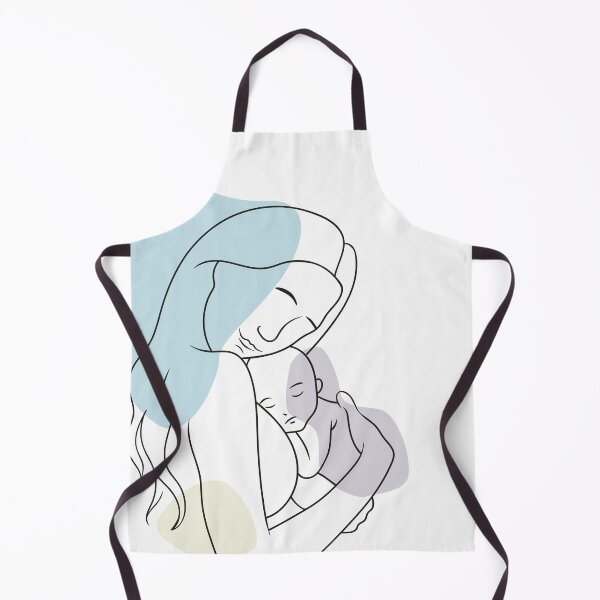 Item preview, OneLine Design Mum and child, a gentle hug designed and sold by OneLine24.