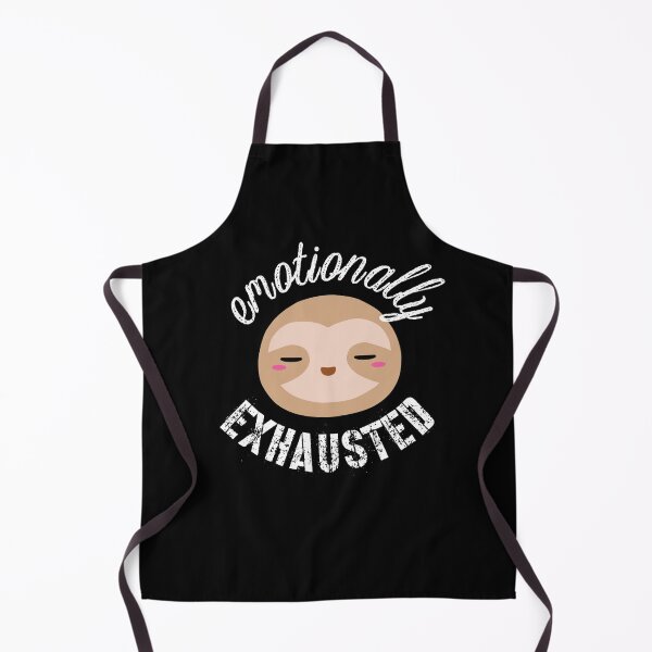 Item preview, Emotionally Exhausted - Tired - Worn Out - Sloth Face designed and sold by CreatedForYou.