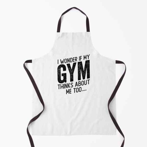 Item preview, My Gym Thinks About Me - Gym Workout humor designed and sold by WolfSpiritCo.