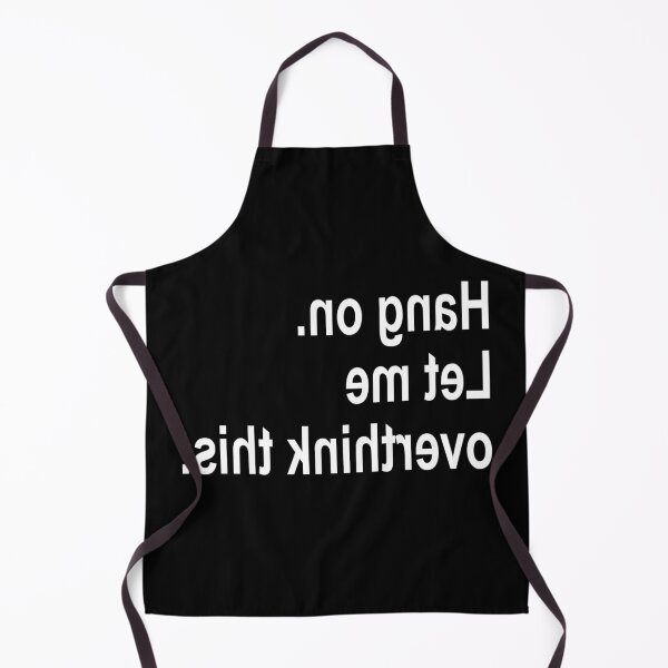 Item preview, flipped text hang on let me overthink this.. designed and sold by araeesha0315.