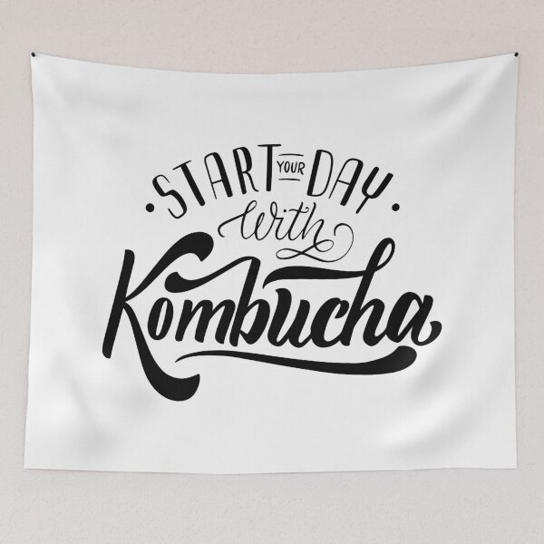 Item preview, Start Your Day with Kombucha designed and sold by VerboShop.