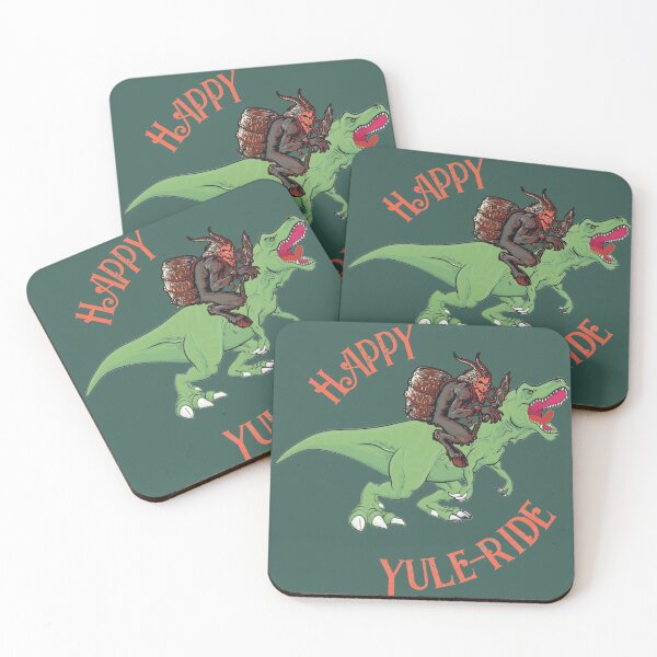 Item preview, Happy Yuletide - funny Krampus pun designed and sold by SidTastic .
