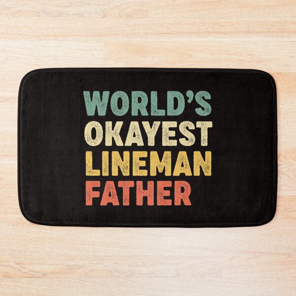 Item preview, Lineman technician father gift, worlds okayest lineman papa  designed and sold by Majesticoo.