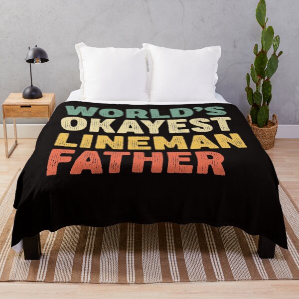 Item preview, Lineman technician father gift, worlds okayest lineman papa  designed and sold by Majesticoo.