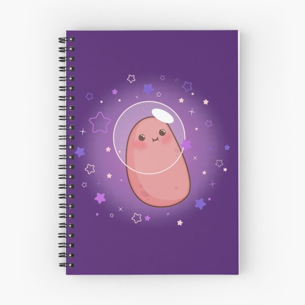 Item preview, Kawaii Potato Cute Stargazing Anime - Funny Astronaut designed and sold by Irene Koh.