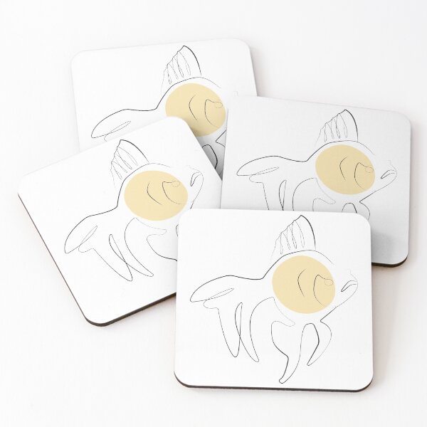 Item preview, OneLine Design goldfish designed and sold by OneLine24.