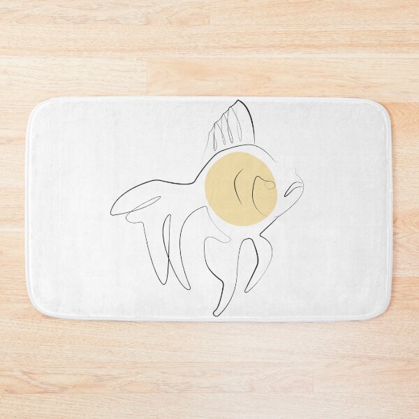 Item preview, OneLine Design goldfish designed and sold by OneLine24.