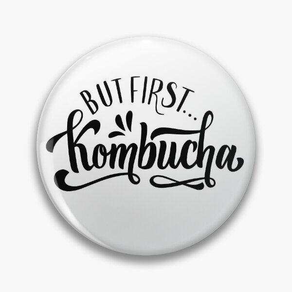 Item preview, But First Kombucha designed and sold by VerboShop.