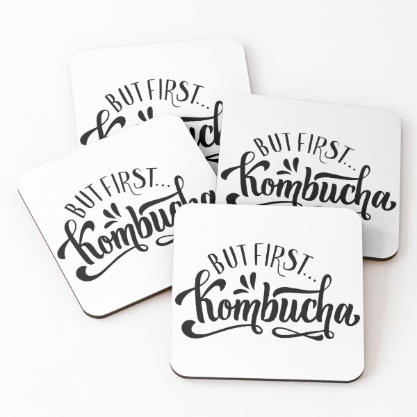 Item preview, But First Kombucha designed and sold by VerboShop.