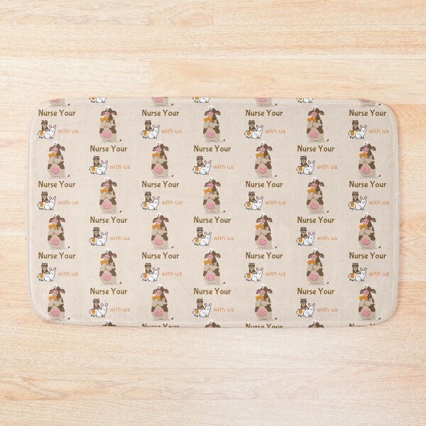 Item preview, Nurse your Pet Animals With Us, Veterinary Receptionists  [Cow Nurse] designed and sold by Wildlife Apparels Inc..