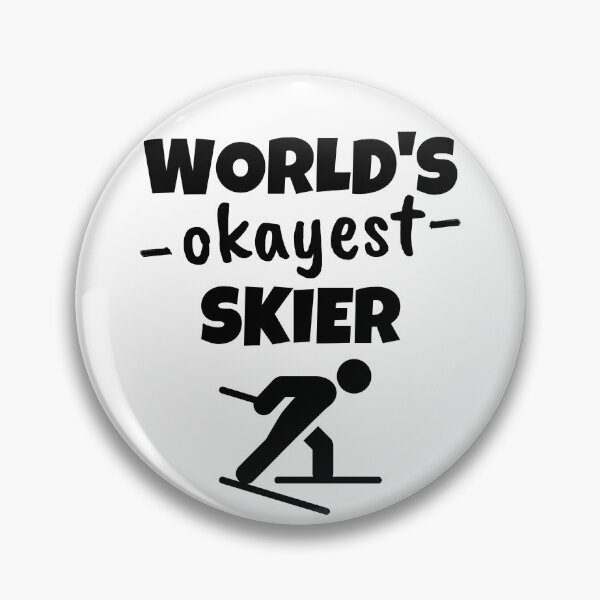 Item preview, World's okayest skier designed and sold by TheGreenGoat.