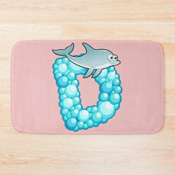 Item preview, Letter D Fishy Bubbly Alphabet designed and sold by PosterpartyCo.