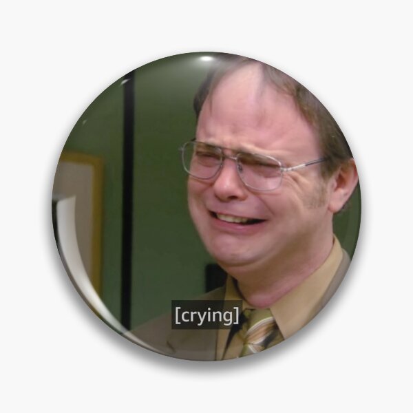 Item preview, Dwight crying designed and sold by lucreziatrebbi.