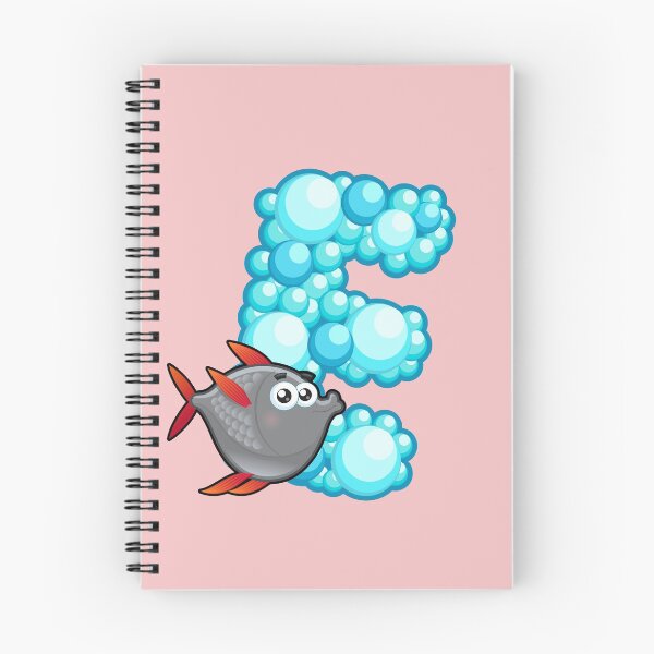 Item preview, Letter E Fishy Bubbly Alphabet designed and sold by PosterpartyCo.