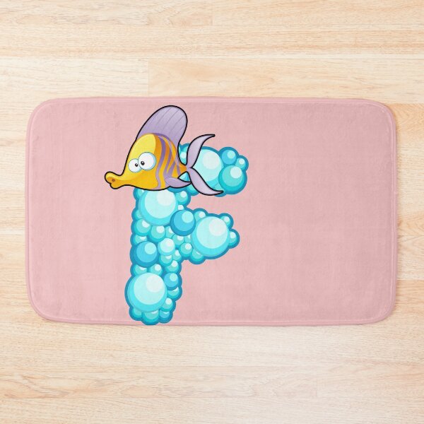 Item preview, Letter F Fishy Bubbly Alphabet designed and sold by PosterpartyCo.