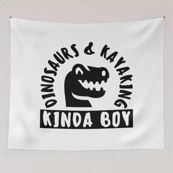 Item preview, Dinosaurs & kayaking kinda boy designed and sold by TheGreenGoat.