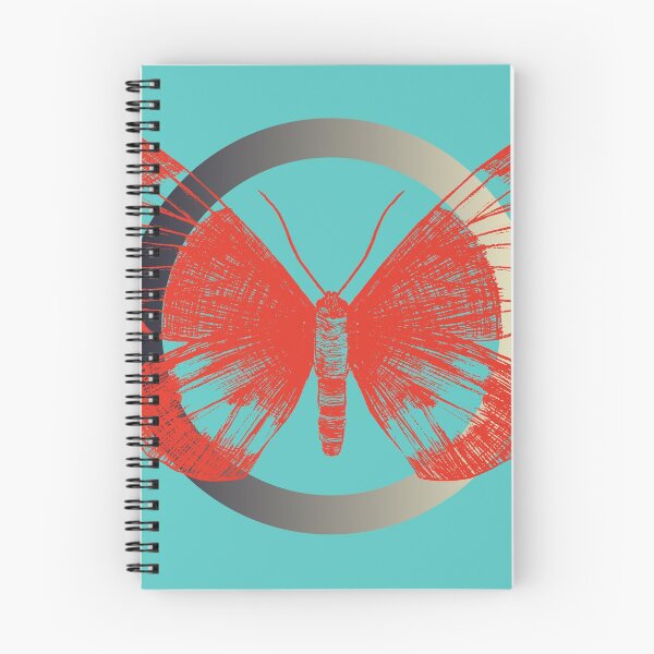 Item preview, Colour Fusion Butterfly "Red Grey Turquoise" designed and sold by ProfusionPro.