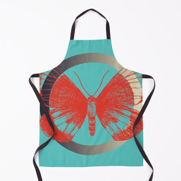 Item preview, Colour Fusion Butterfly "Red Grey Turquoise" designed and sold by ProfusionPro.