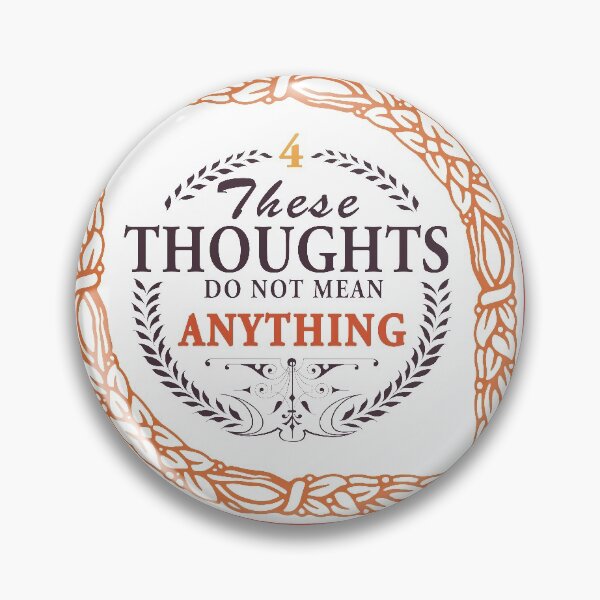 Item preview, These Thoughts Do Not Mean Anything designed and sold by designed4spirit.