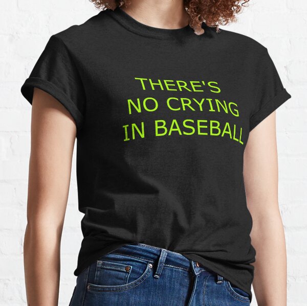 There's No Crying In Baseball-Baseball Mom Sweatshirt, Funny Baseball –  CraftShopEtc