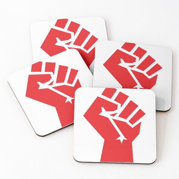 Item preview, Raised Red Fist designed and sold by FightCommodity.