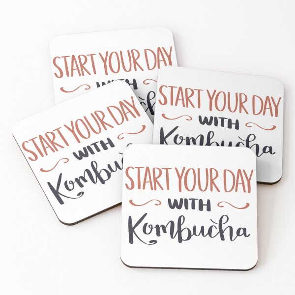 Item preview, Start Your Day with Kombucha designed and sold by VerboShop.