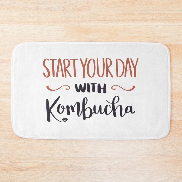 Item preview, Start Your Day with Kombucha designed and sold by VerboShop.