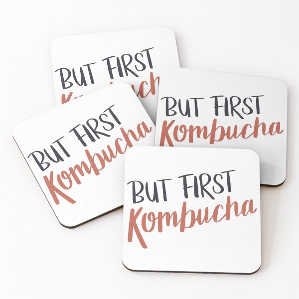 Item preview, But First Kombucha designed and sold by VerboShop.