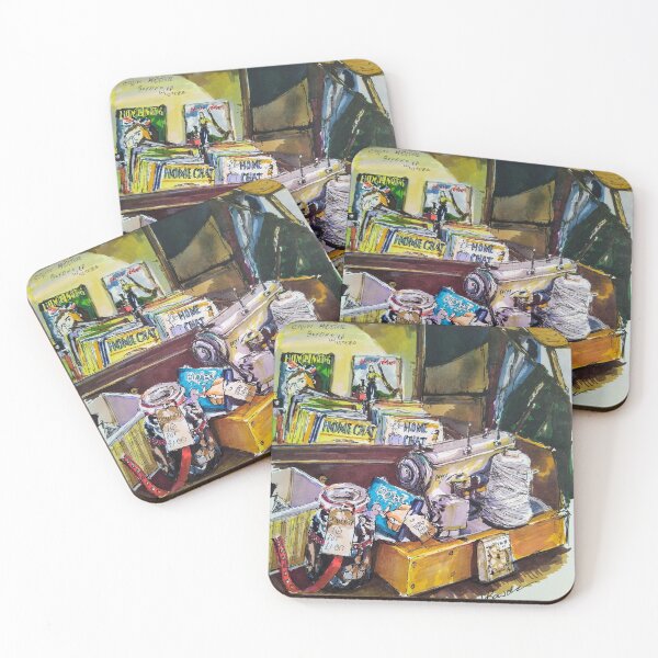 Item preview, Vintage Sewing & Buttons designed and sold by LornaBowdenART.