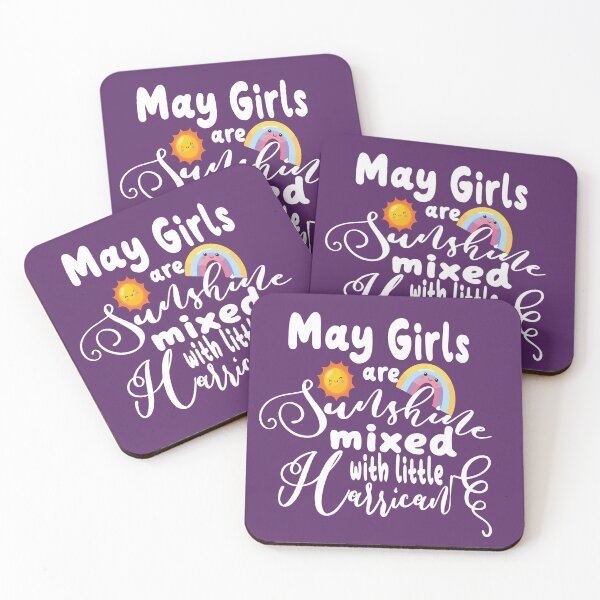 Item preview, May Girls Are Sunshine Mixed With A Little Hurricane designed and sold by samah82.