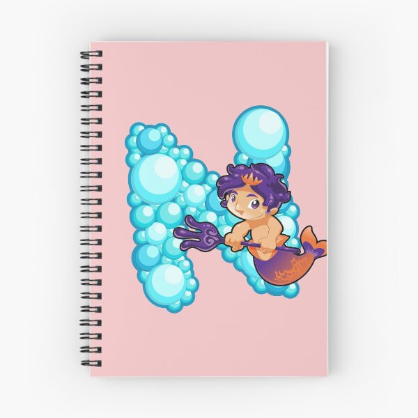 Item preview, Letter N Fishy Bubbly Alphabet designed and sold by PosterpartyCo.