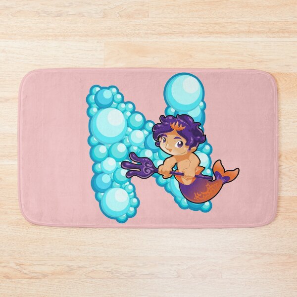 Item preview, Letter N Fishy Bubbly Alphabet designed and sold by PosterpartyCo.