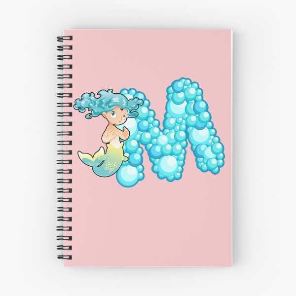 Item preview, Letter M Fishy Bubbly Alphabet designed and sold by PosterpartyCo.