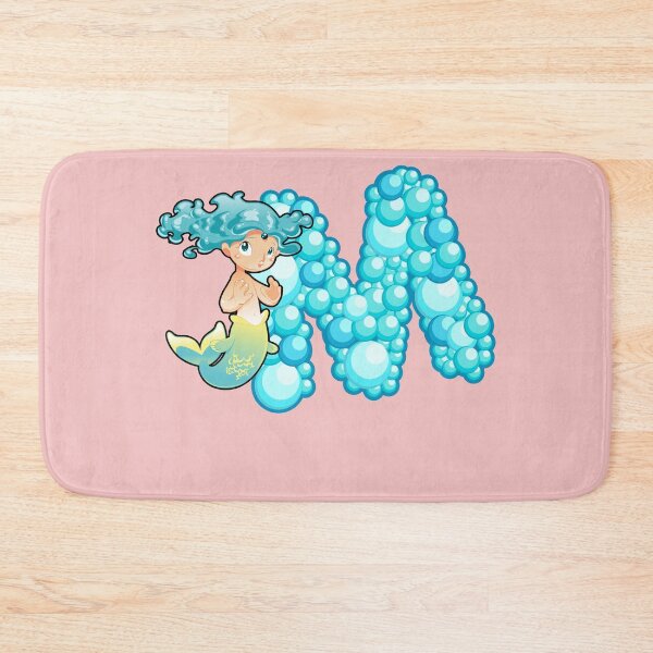 Item preview, Letter M Fishy Bubbly Alphabet designed and sold by PosterpartyCo.