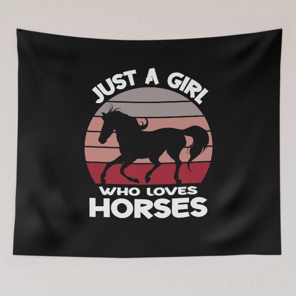 Item preview, Horses Rider Just A Girl Who Loves Horses Horse designed and sold by besTmanuFacture.