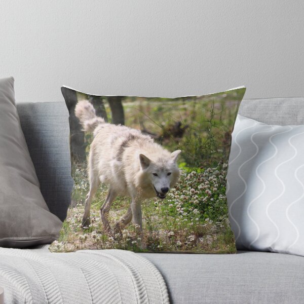 Item preview, On the Run - Hudson Bay Wolf designed and sold by Jo Nijenhuis.