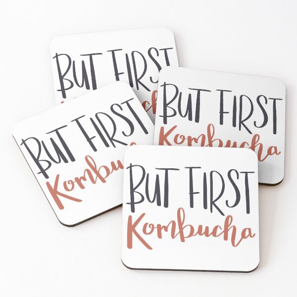 Item preview, But First Kombucha designed and sold by VerboShop.