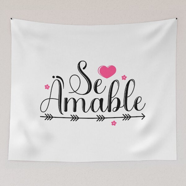 Item preview, Se Amable - Be Kind In Spanish designed and sold by RADesigns21.