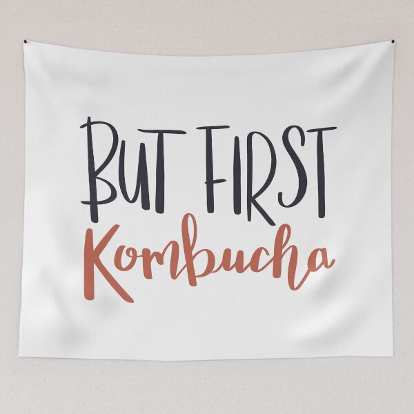 Item preview, But First Kombucha designed and sold by VerboShop.
