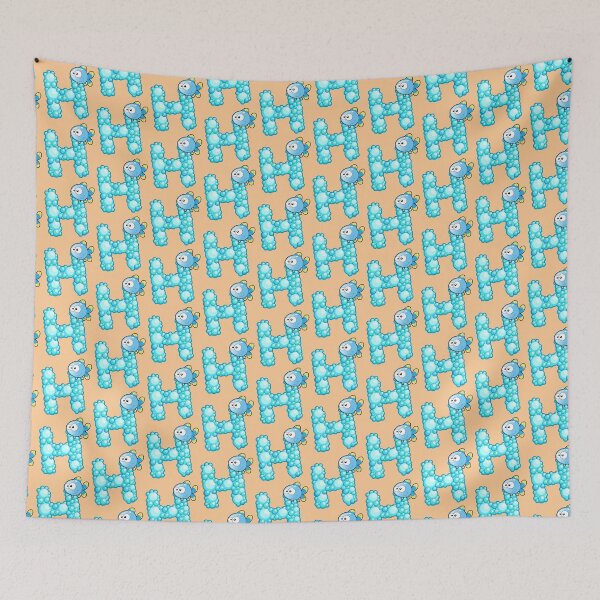 Item preview, Letter H Fishy Bubbly Alphabet designed and sold by PosterpartyCo.